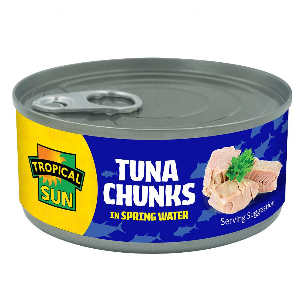 Tropical Sun Tuna Chunks in Springwater 160g