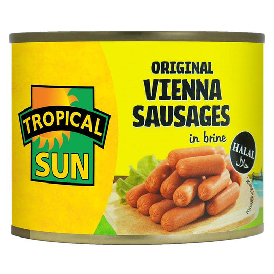 Tropical Sun Chicken Viennas Original 200g Box of 12