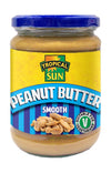 Tropical Sun Peanut Butter Smooth 340g Box of 12