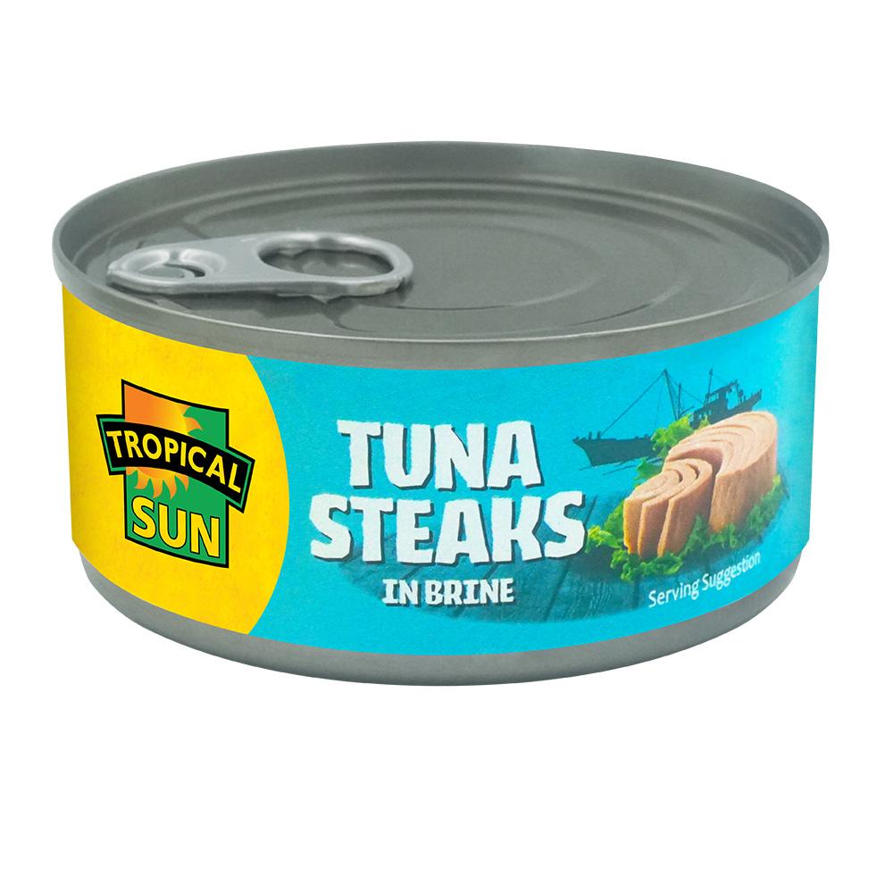 Tropical Sun Tuna Steak in Brine 160g