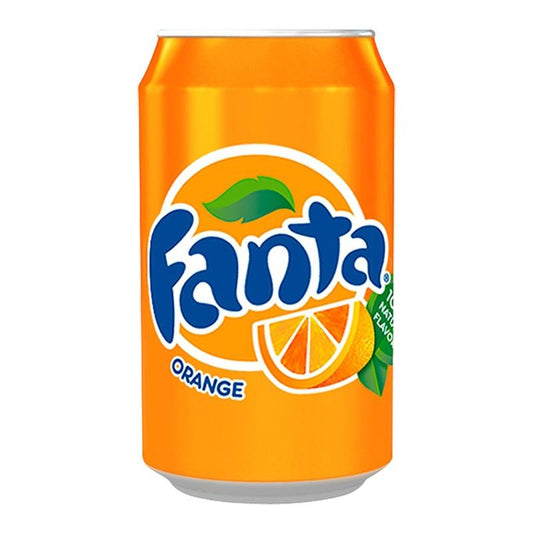Fanta Orange Can 330ml Case of 24