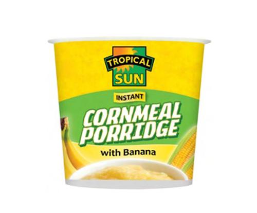 Tropical Sun Instant Cornmeal Porridge Banana 70g Box of 12