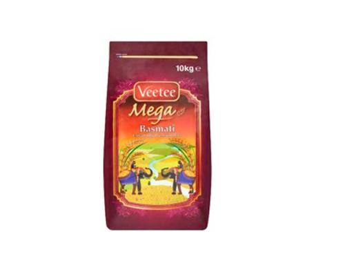 Veetee Mega Long Basmati Rice 10kg Box of 1