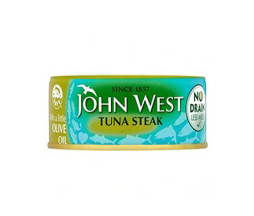 John West Tuna Steak in Sunflower Oil 160g