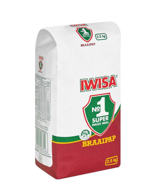 Iwisa Braaipap 2.5 kg Box of 8