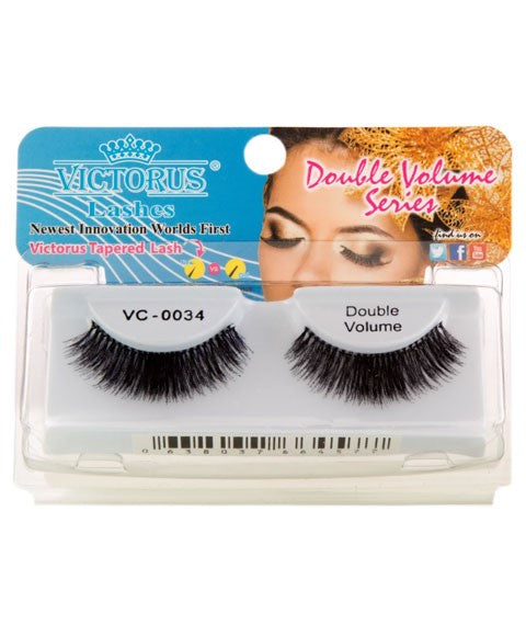 Victorus Natural Tapered Strip Lash VC 0034 Black