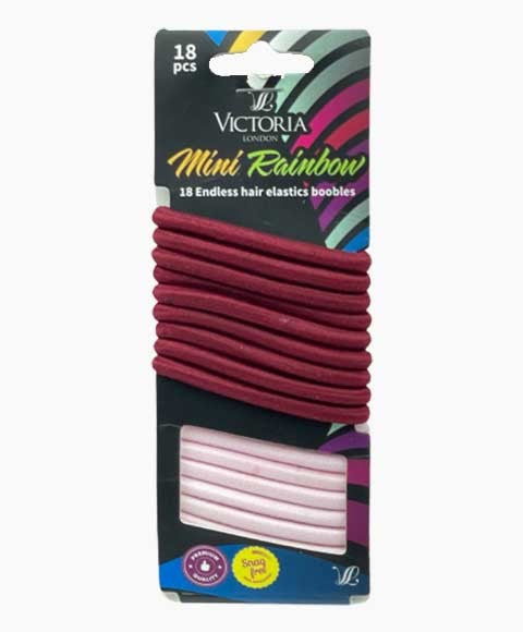 Mini Rainbow Endless Hair Elastics Boobles 70A3