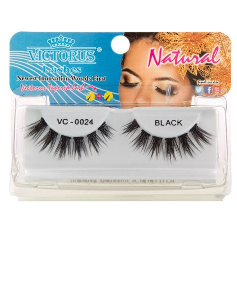 Victorus Eye Lashes VC 0024 Black