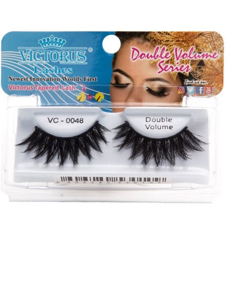 Victorus Natural Tapered Strip Lash VC 0048 Black