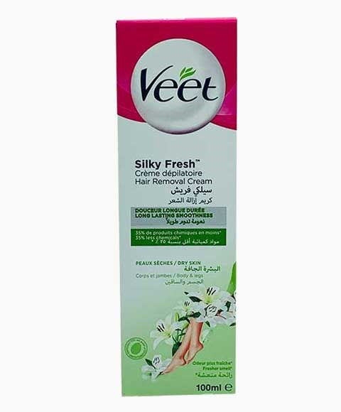 Silky Fresh Hair Removal Cream For Dry Skin