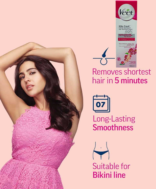 Silky Fresh Hair Removal Cream For Normal Skin