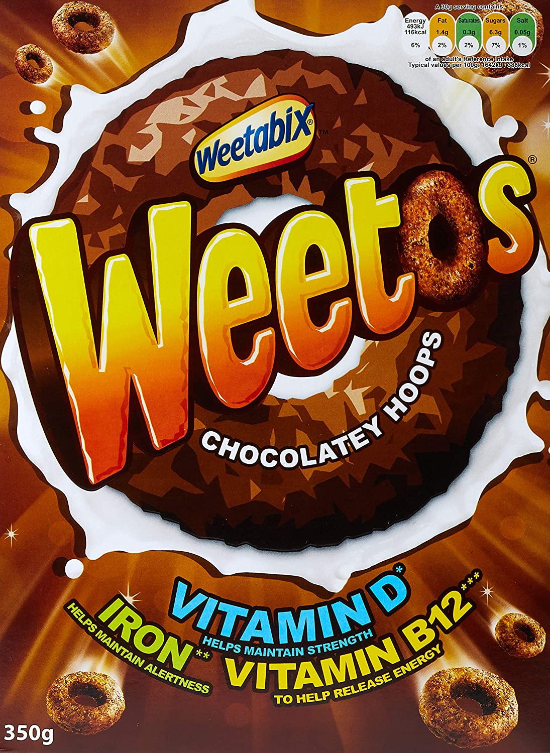 Weetos Chocolatey Hoops 350g