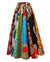African Women Casual Wear Print Multicolor Trendy Long Skirts