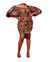 African Trendy Women Wear Beautiful Trendy Short sleeve Bodycon Party Clubwear