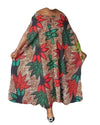 African women casual wear print clothing african print long maxi dress brownish outfit