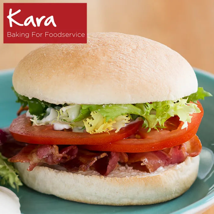 Kara 4" Plain Burger Buns 1 x 48