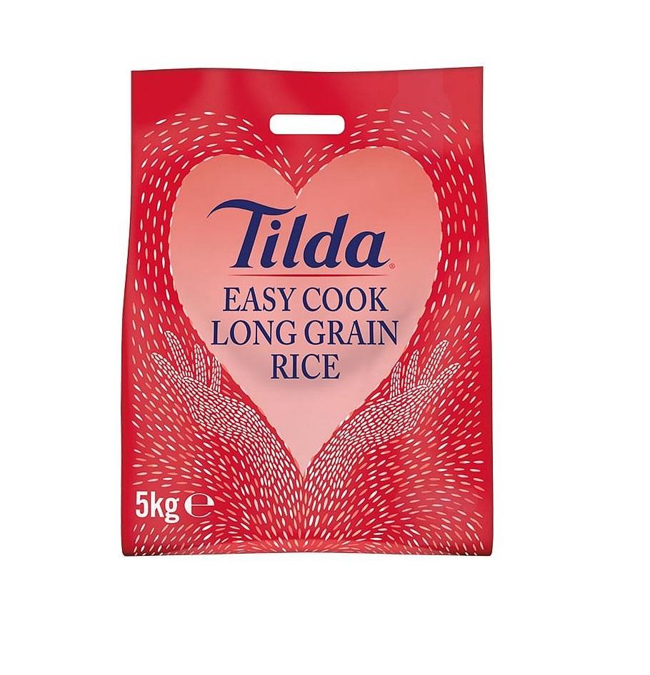 Tilda Easy Cook Rice 5kg Box of 1