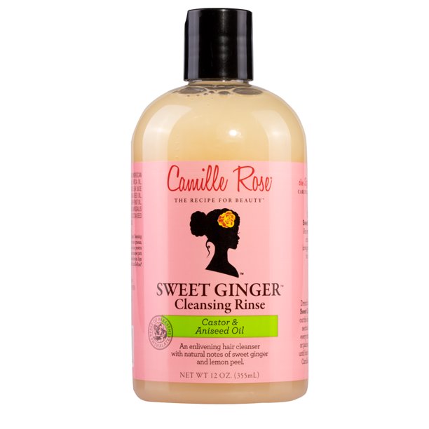 Camille Rose Natural Sweet Ginger Cleansing Rinse 12 oz