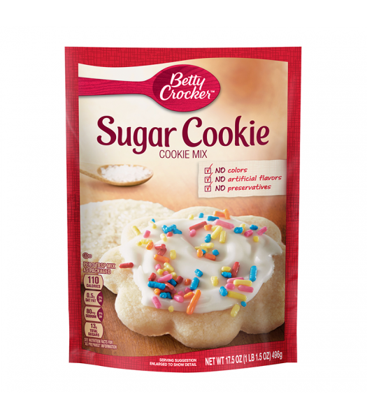 Betty Crocker USA Sugar Cookie Mix 496g Box of 12
