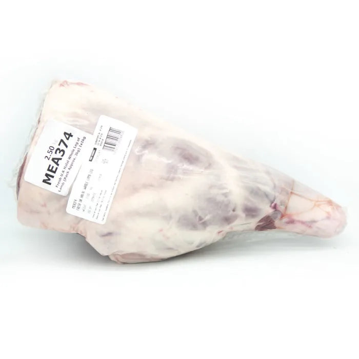 Fresh UK Halal Whole Leg of Lamb (Price Per Kg) Pack Appx.4 kg