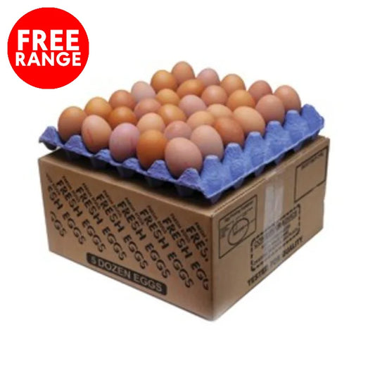 Free Range Medium Eggs (Size 3) 1 x 60