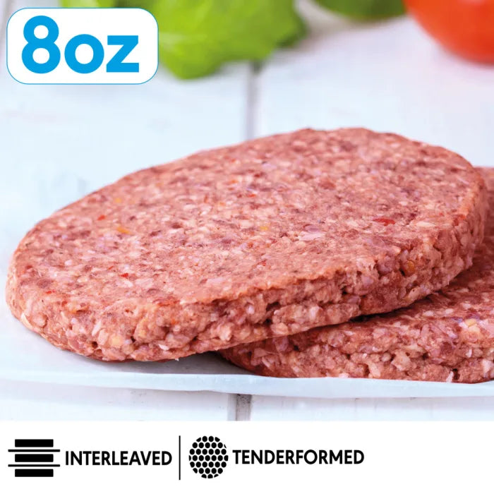 Handmade Style Gourmet Burger 8oz 24 x 227g My Africa Caribbean