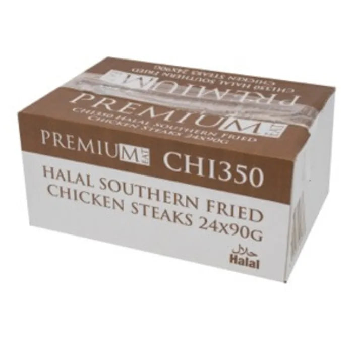 Premiumeat Halal Southern Fried Chicken Steak-24x90g