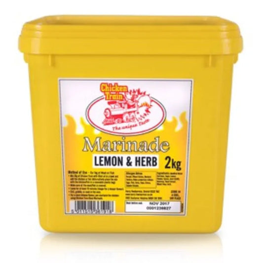 Chicken Train Piri-Piri Marinade Lemon & Herb Baste (Yellow)- 2kg