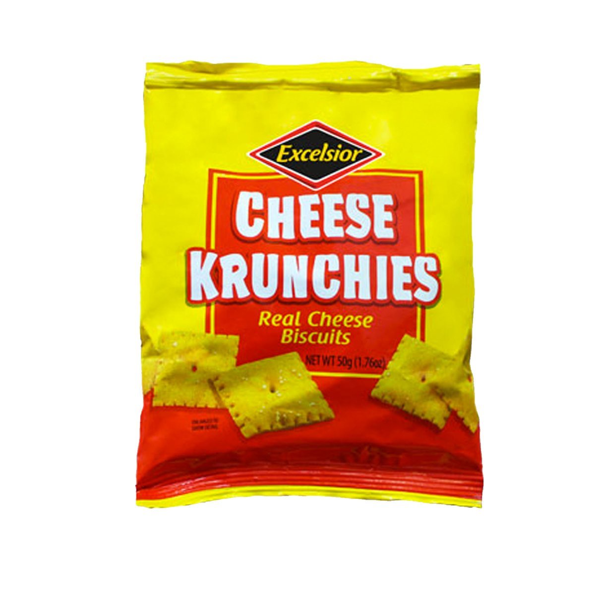 Excelsior Cheese Krunchies 50g Box of 24