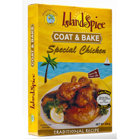 Coat and Bake Special Chicken Island Spice 224g