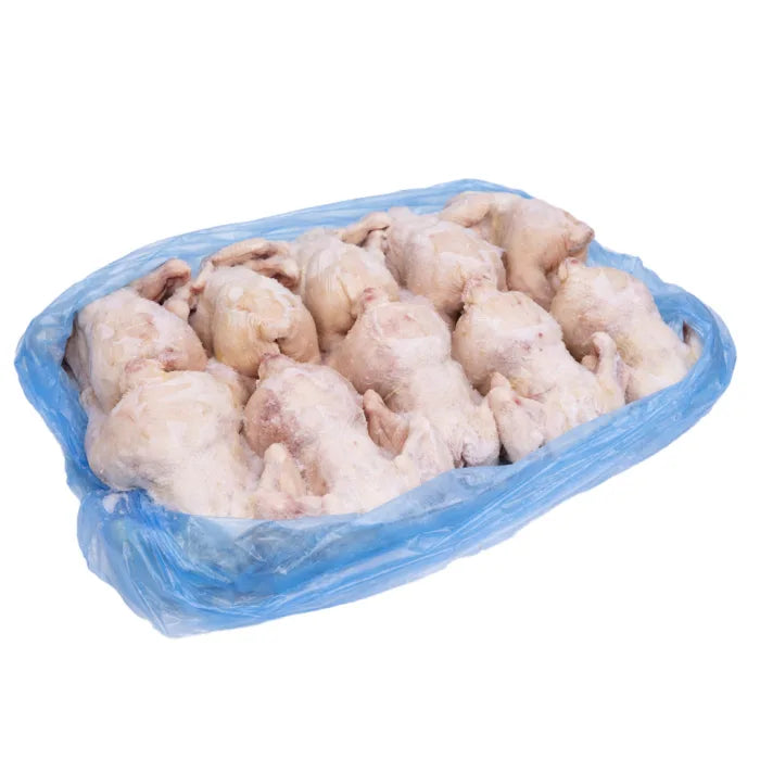 IQF Halal Raw Whole Griller Chickens -10x1.1kg