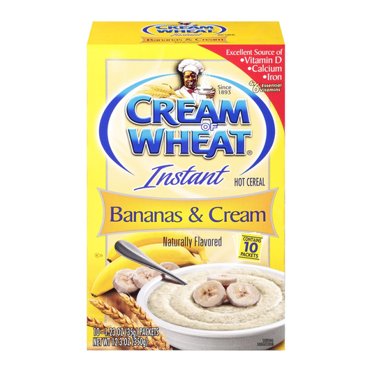 MASCream of Wheat Instant Cereal Banana Flavor 340g-Mas