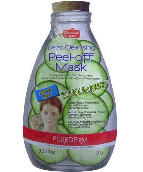 Purederm Deep Cleansing Peel Off Cucumber Mask