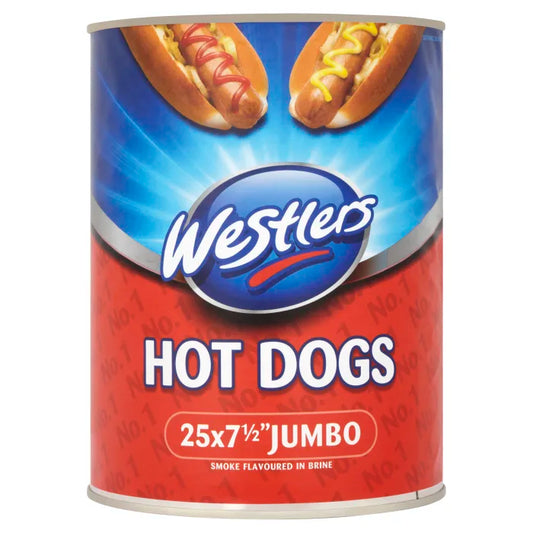 Westlers Jumbo Hot Dog 25 x 7.5"