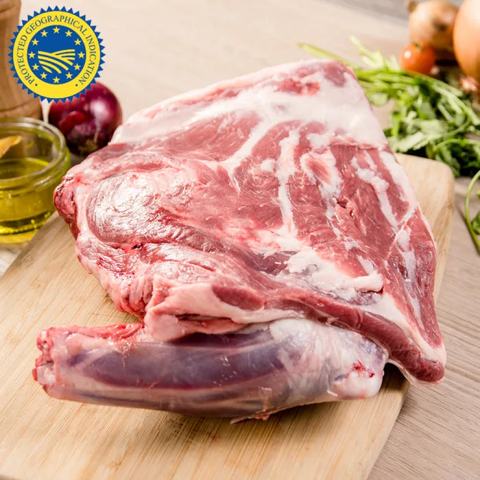 Fresh Welsh Halal Lamb Bone in Shoulders (Price Per Kg) Box Appx. 5kg