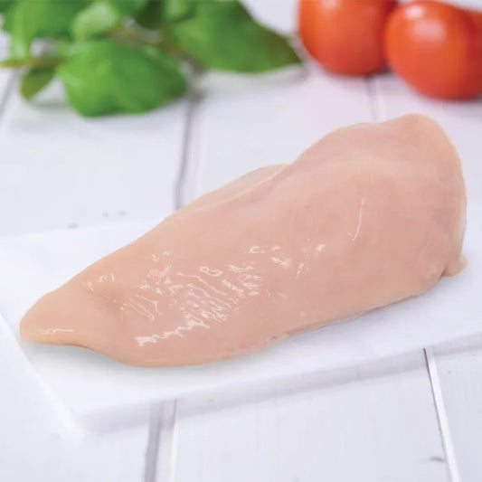 Halal Raw Frozen 80% Chicken Breast Fillets (250g+)-1x10kg