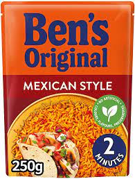 Bens Original Mexican Style Microwave Rice 250g