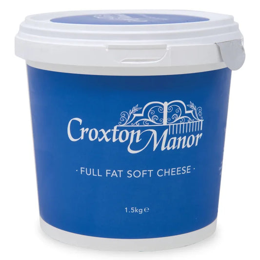 Croxton Full Fat Soft Cream Cheese 1 x 1.5kg