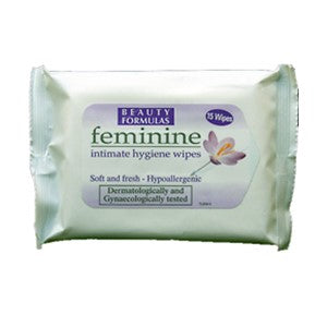 Beauty Formulas Feminine Intimate Hygiene Wipes