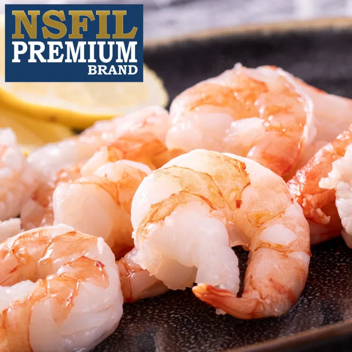 NSFIL Premium IQF Cooked P&D King Prawns (26/30, 800g net) 1kg