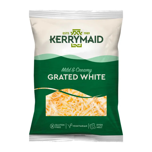 Kerrymaid Grated White Cheese 1 x 2kg