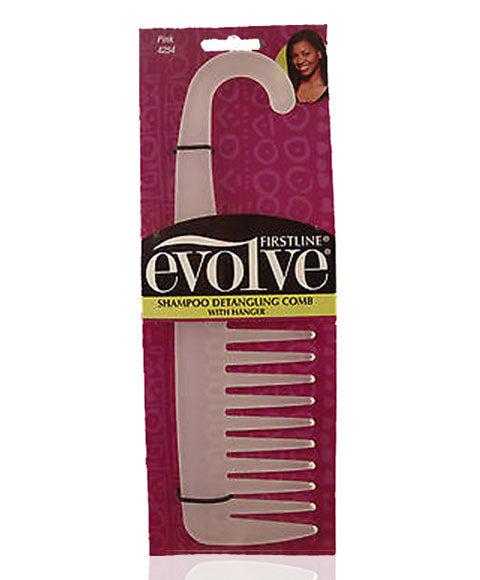 Evolve Shampoo Detangling Comb With Hanger 4254