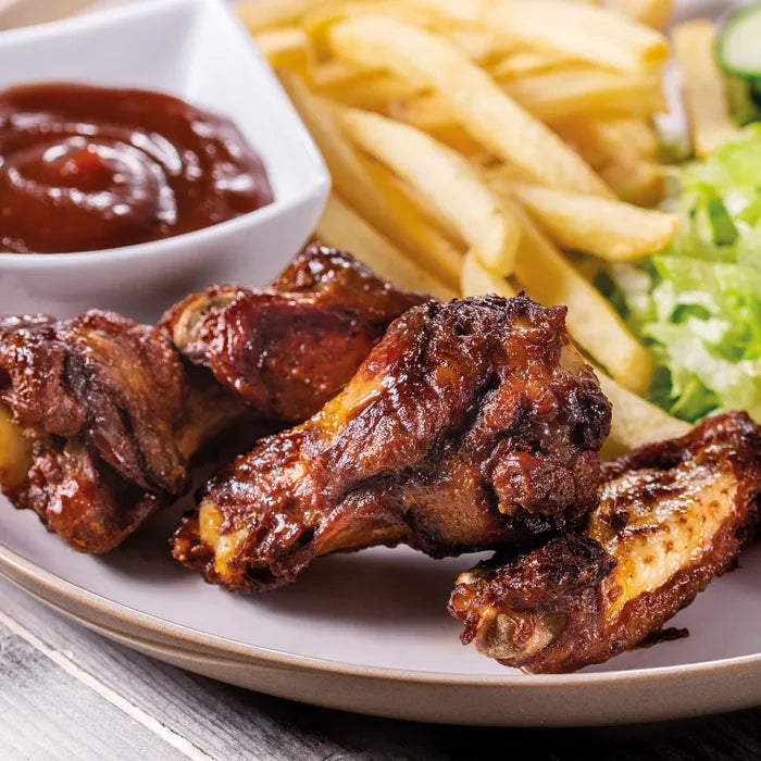 Golden Valley Halal BBQ Chicken Wings (Single)-1x1kg