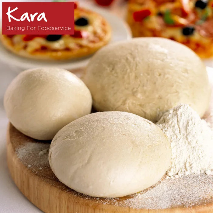 Kara 9" Medium Deep Crust Pizza Doughballs 1 x 40
