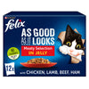 Felix As good As It Looks Meaty Selection in Jelly 12 x 100g (1.2kg)