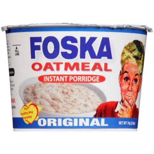 Foska Oatmeal Porridge 74g Box of 12