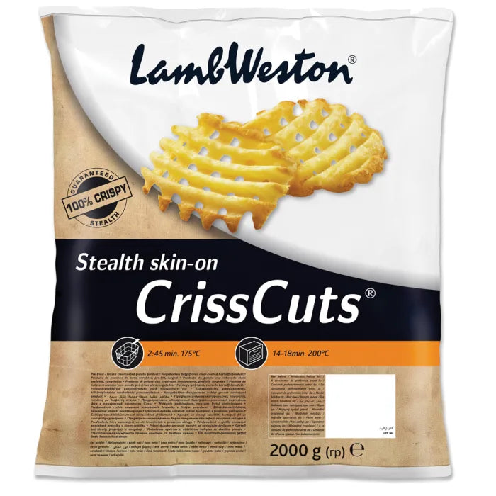 Lamb Weston Seasoned Crisscuts-4x2.5kg