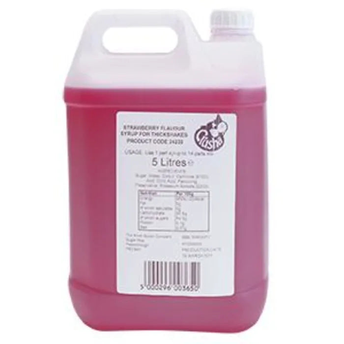 Crusha Strawberry Syrup  5L