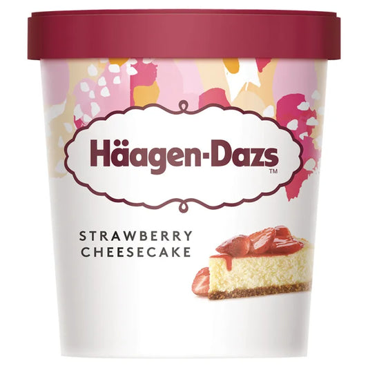 Haagen Dazs Strawberry Cheesecake Ice Cream 8pc x  460ml