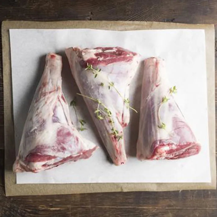 Frozen Halal Lamb Hind Shanks (Price Per Kg) Box Appx.25kg